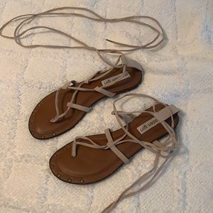 Madden girl lace up sandals